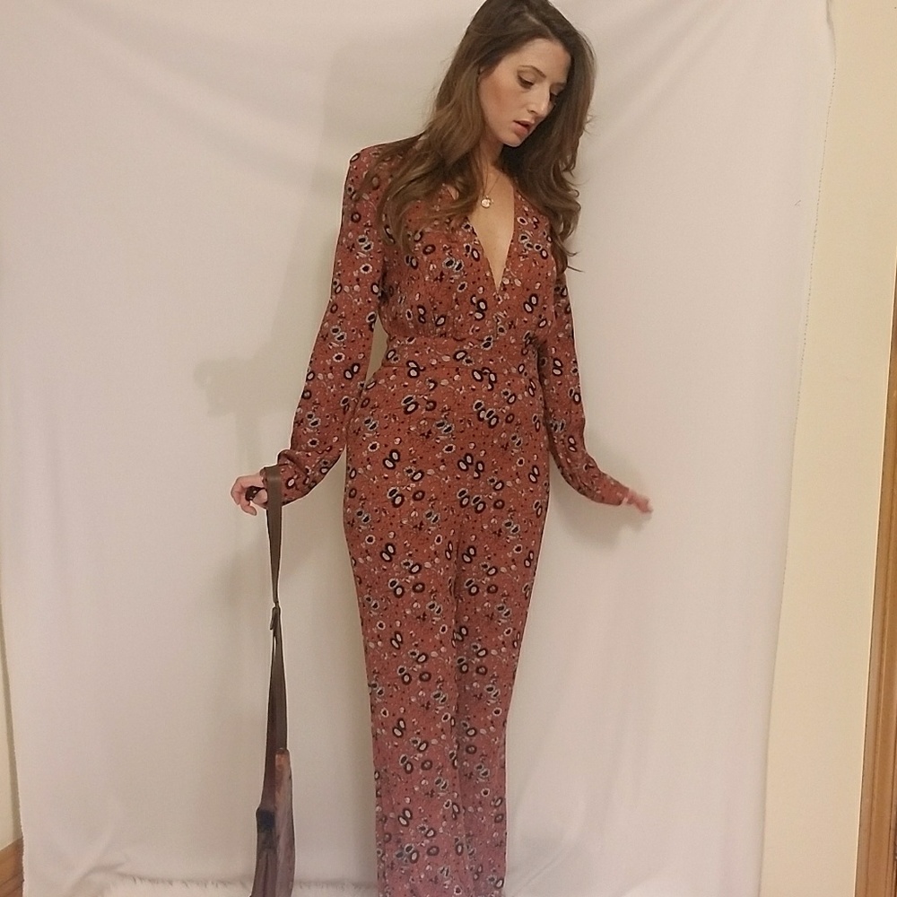 Free People London Jumpsuit L (US 8)